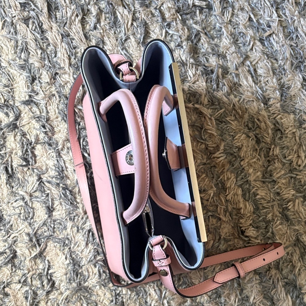 Fendi Light Pink Satchel Silver Hardware 8x11x5 - Picture 9 of 17